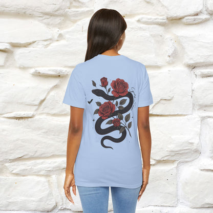 "The Rose and The Snake " Halloween T-shirt |Nunu&Miao Studio