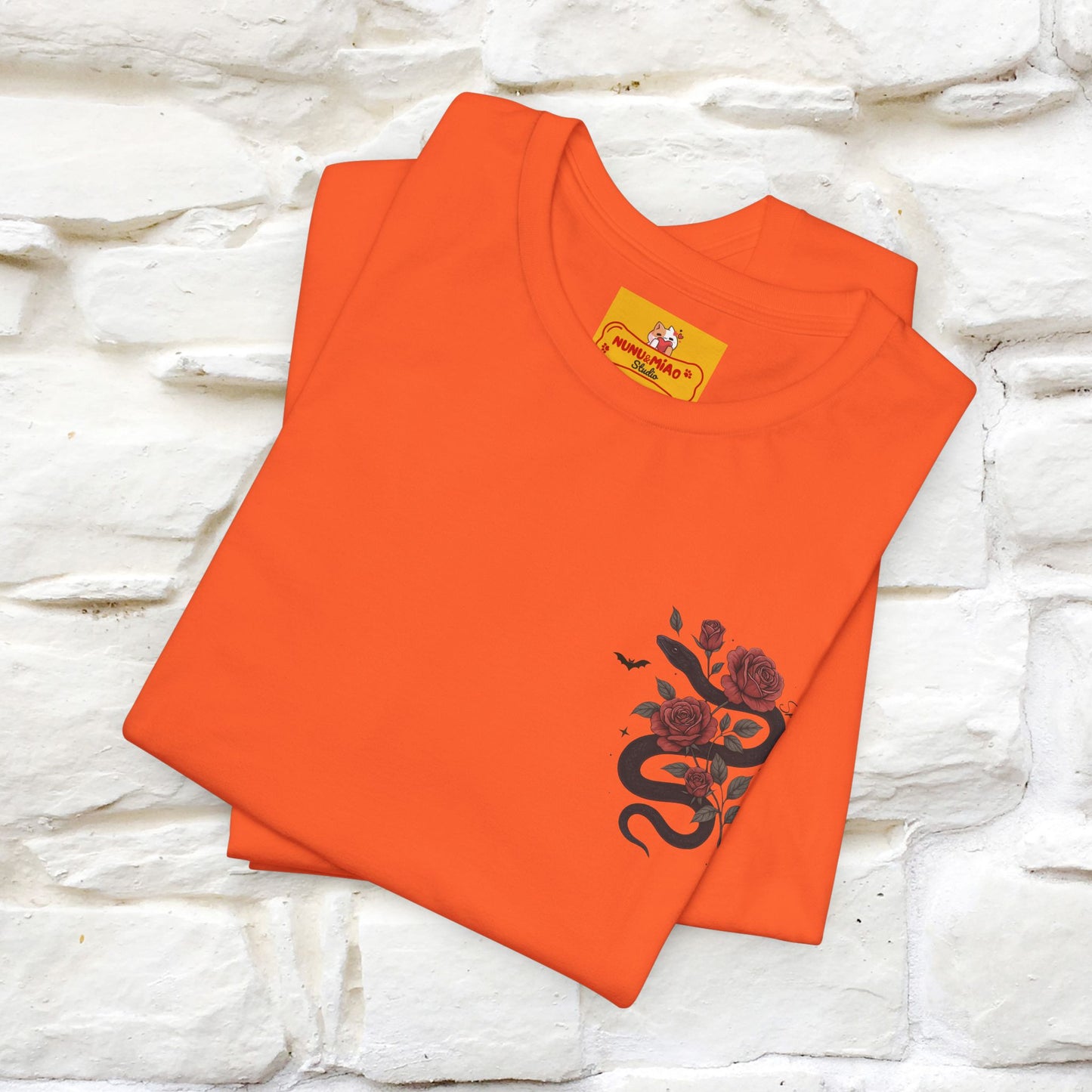 "The Rose and The Snake " Halloween T-shirt |Nunu&Miao Studio