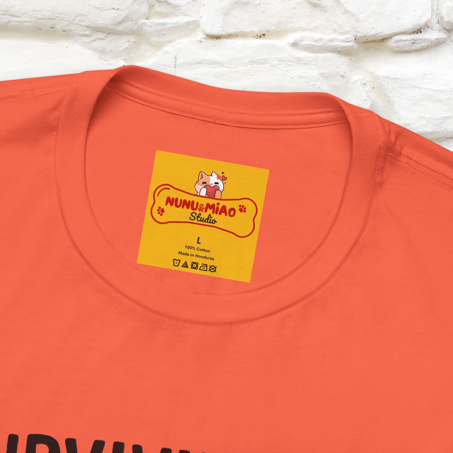 "Surviving Off...Vibes And Broken .. " |Cat T-Shirt | Nunu&Miao Studio
