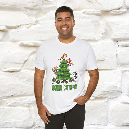 ''Merry Catmas'' | Cattitude Christmas Tee| Nunu&Miao Studio - Nunu&Miao Studio