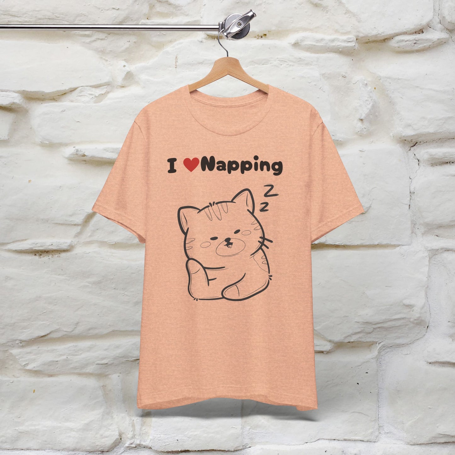 "I Love Napping" Cat T-Shirt for Men & Women | 100% Cotton* 🐾