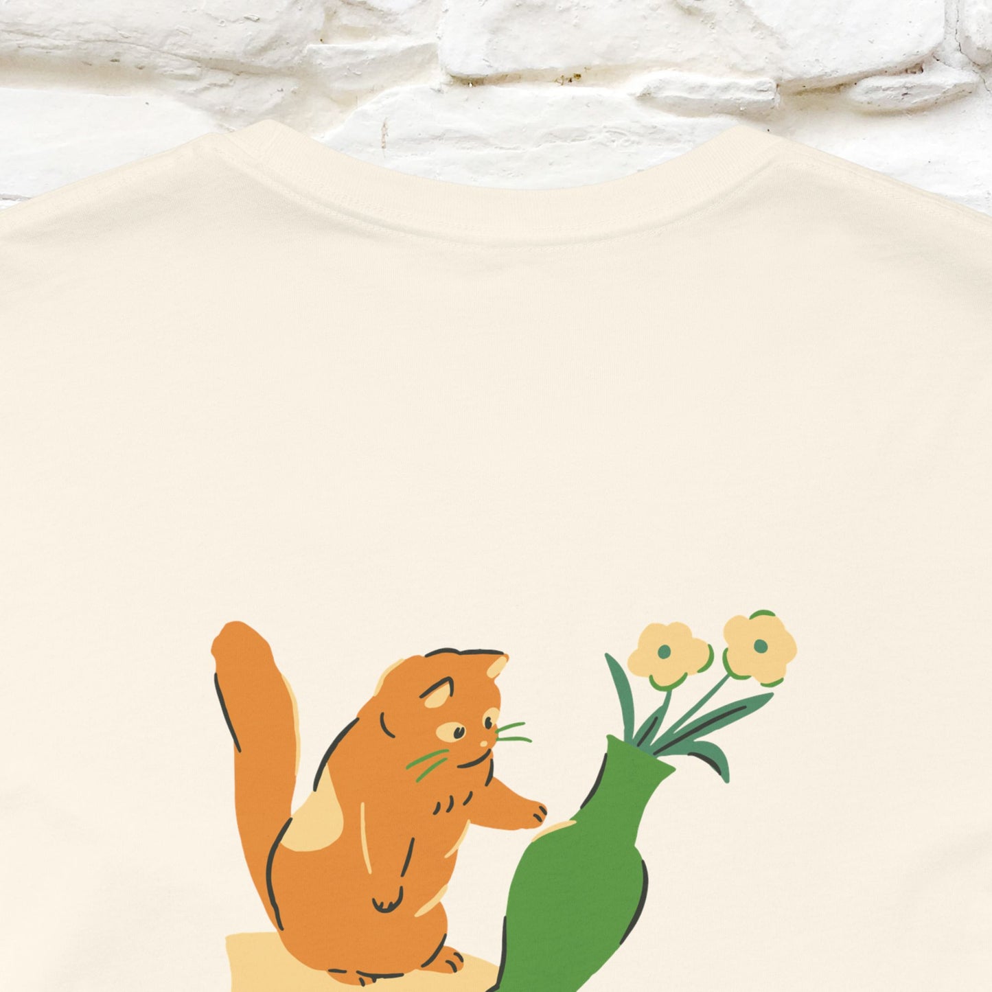 "I'm Not Messy .. " Cat T-Shirt | Front & Back Design | Nunu&Miao Studio