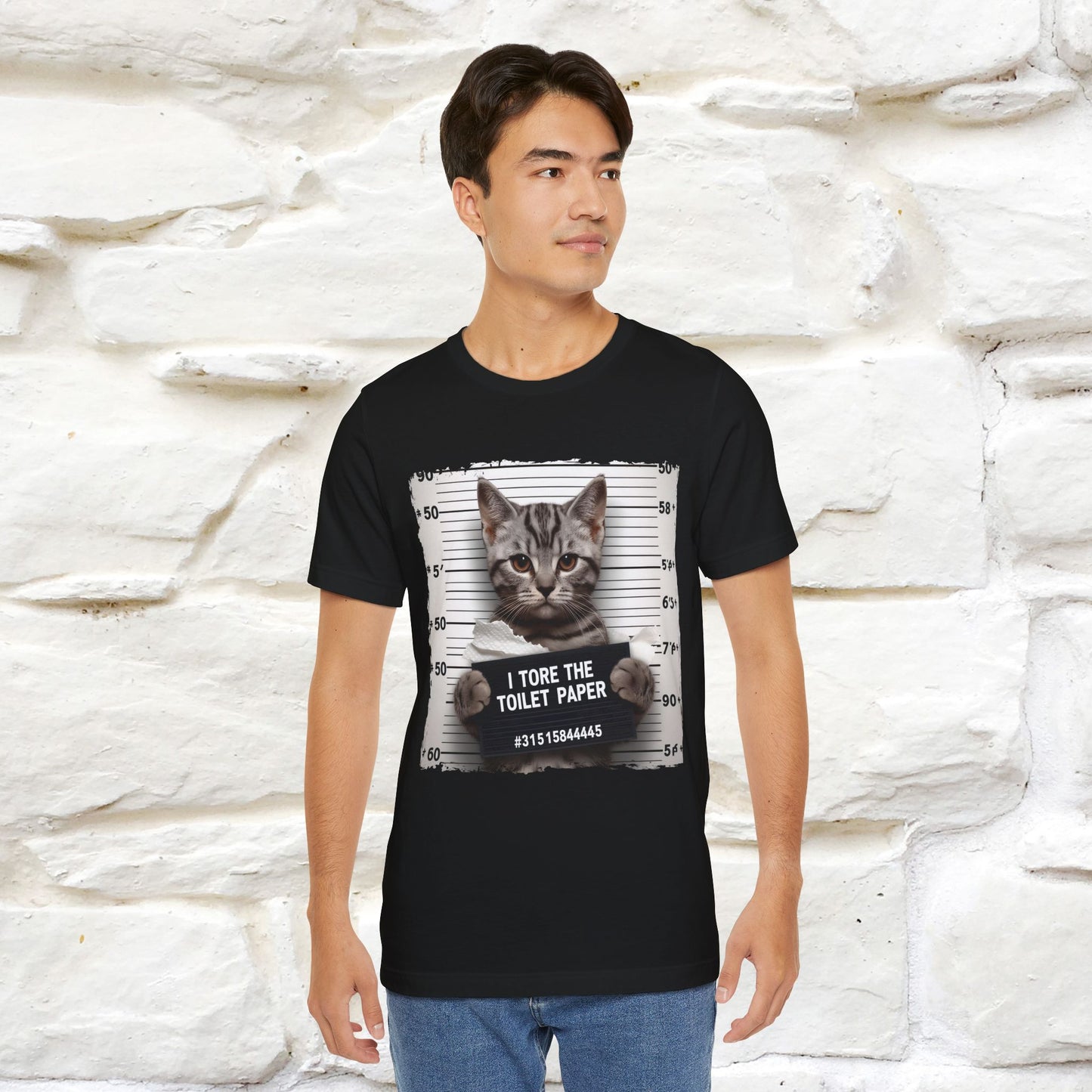 ''I Tore The Toilet Paper'' | Funny Cat T-Shirt | Nunu&Miao Studio