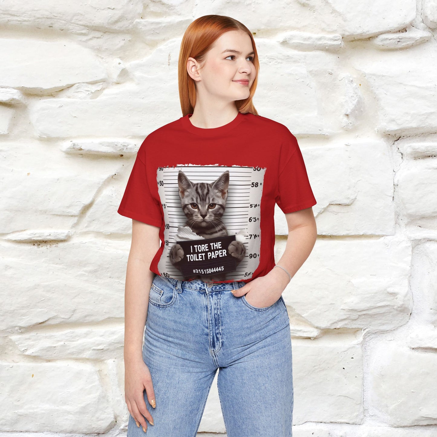 ''I Tore The Toilet Paper'' | Funny Cat T-Shirt | Nunu&Miao Studio