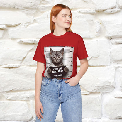 ''I Tore The Toilet Paper'' | Funny Cat T-Shirt | Nunu&Miao Studio
