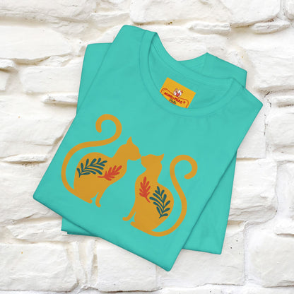 ''Power'' | Cat T-Shirt Front and Back Design | Nunu&Miao Studio