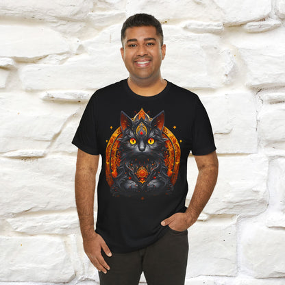 "Black Cat  T-Shirt for Men & Women | 100% Cotton* | Purrfect Cat Lover Tee 🐾"