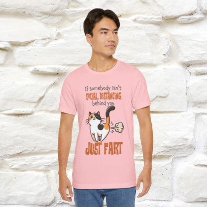 ''If Somebody Isn't Socila Distancing ...'' | Cat T-Shirt  | Nunu&Miao Studio