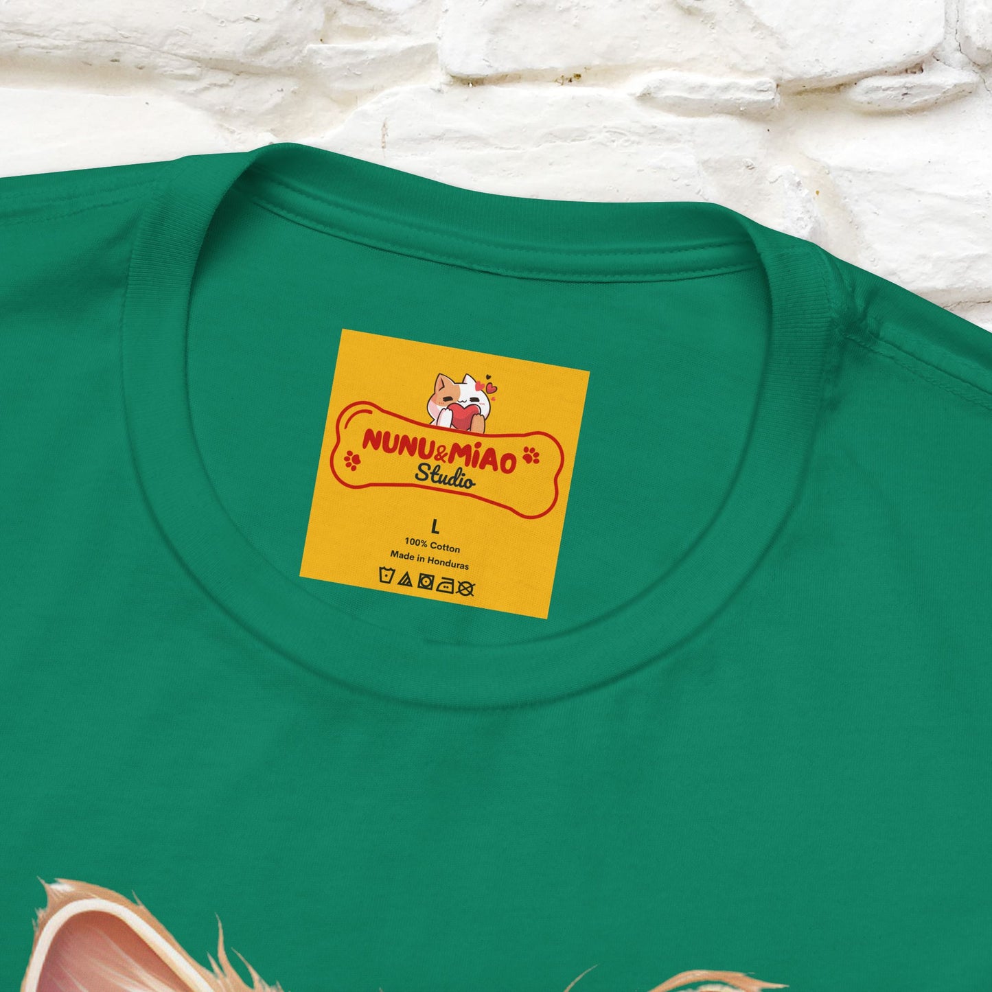 "Mr. Meow" Elegante T-shirt con gatto per uomo e donna | 100% cotone*