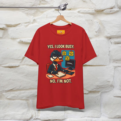 ''Yes, I Look Busy. No I'm Not.''|  Sarcastic Cat T-Shirt | Nunu&Miao Studio