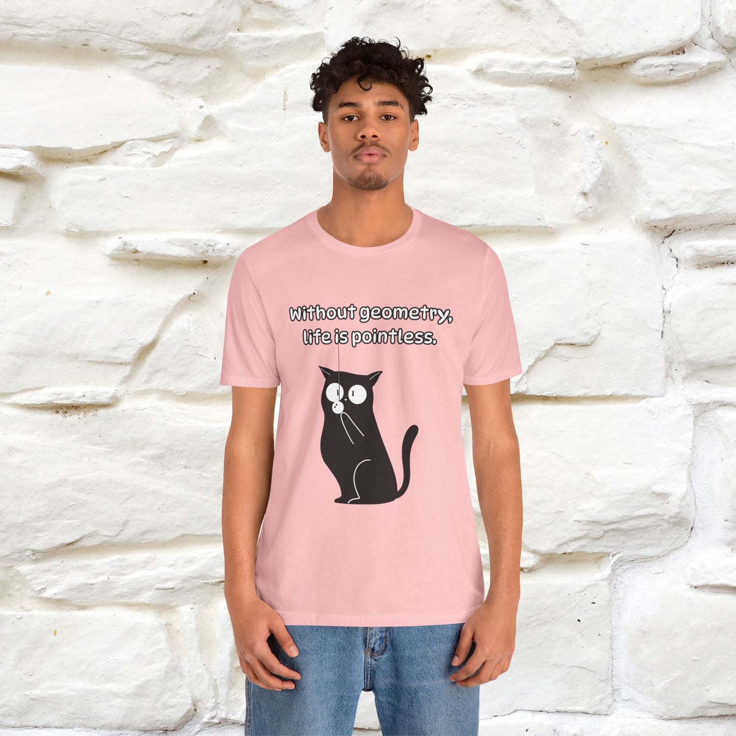 ''Without geometry, life is pointless.''| Funny T-Shirt | Nunu&Miao Studio