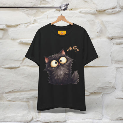 ''What ?'' | Cat T-Shirt  | Nunu&Miao Studio