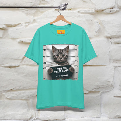 ''I Tore The Toilet Paper'' | Funny Cat T-Shirt | Nunu&Miao Studio