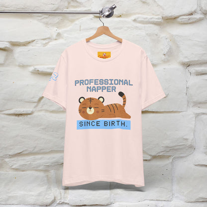 ''Professional napper since birth.''| CatT-Shirt | Nunu&Miao Studio