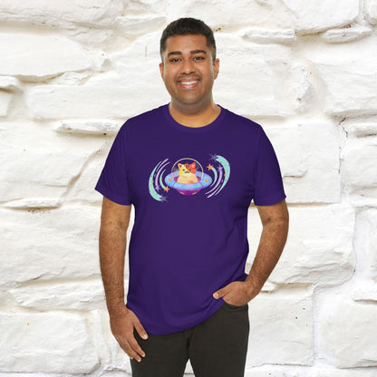 "Stay Positive'' Cat T-Shirt | Front & Back Design | Nunu&Miao Studio