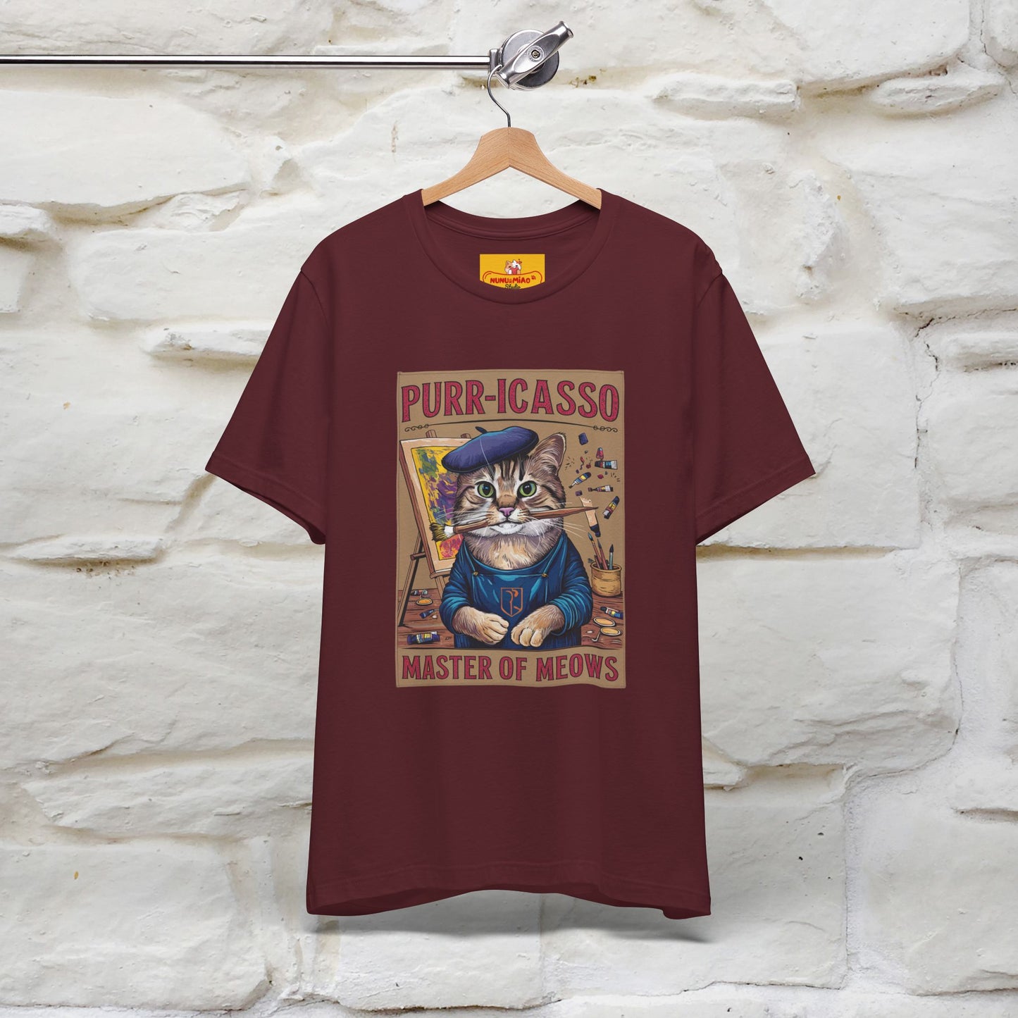 ''Purr-Icasso Masters Of Meows'' | CatT-Shirt | Nunu&Miao Studio