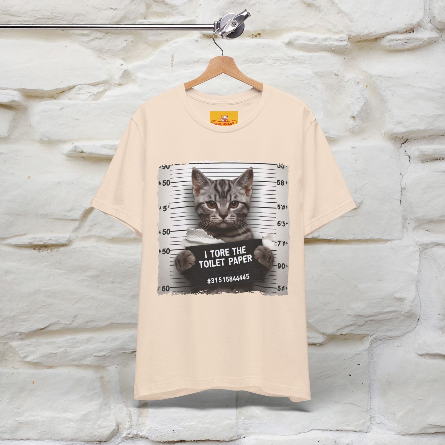 ''I Tore The Toilet Paper'' | Funny Cat T-Shirt | Nunu&Miao Studio
