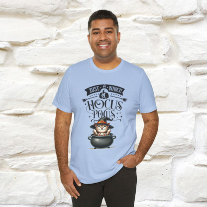 "Just A Bunch Of Hocus Pocus" Cat  T-shirt |Nunu&Miao Studio