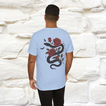 "The Rose and The Snake " Halloween T-shirt |Nunu&Miao Studio