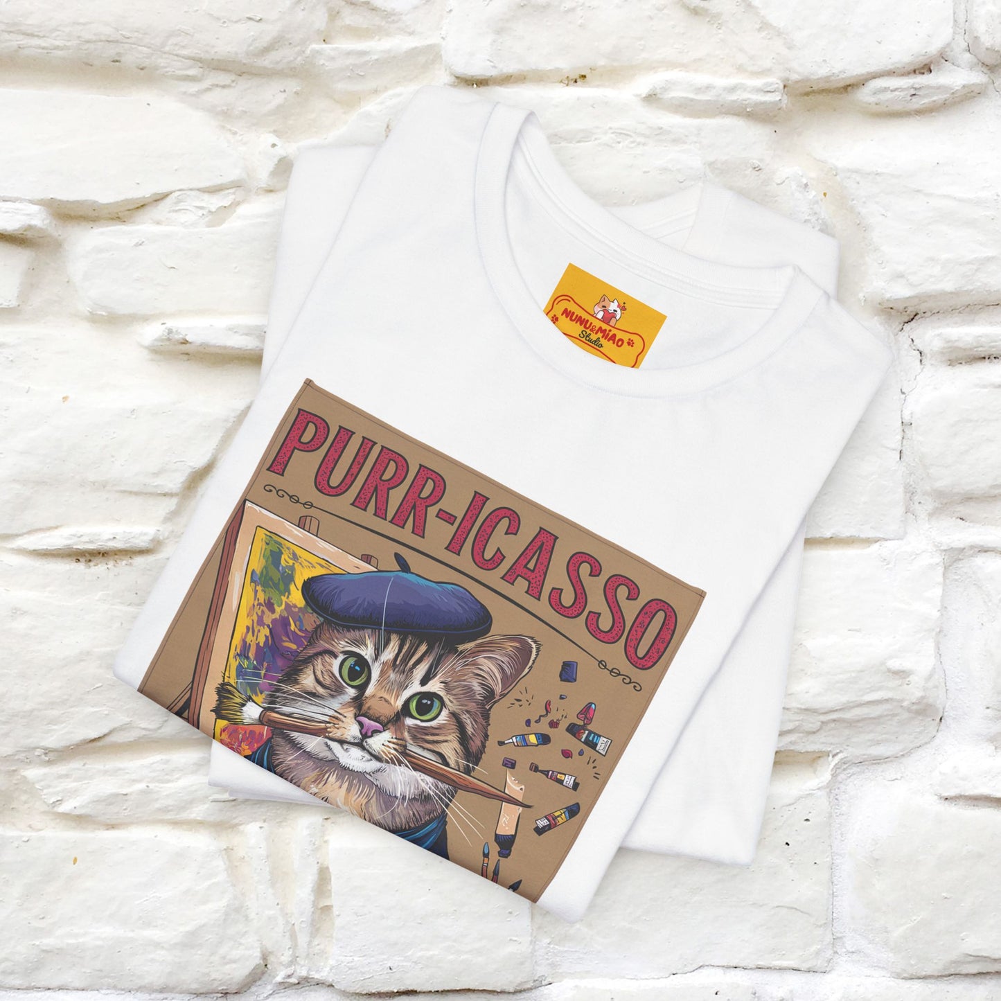 ''Purr-Icasso Masters Of Meows'' | CatT-Shirt | Nunu&Miao Studio