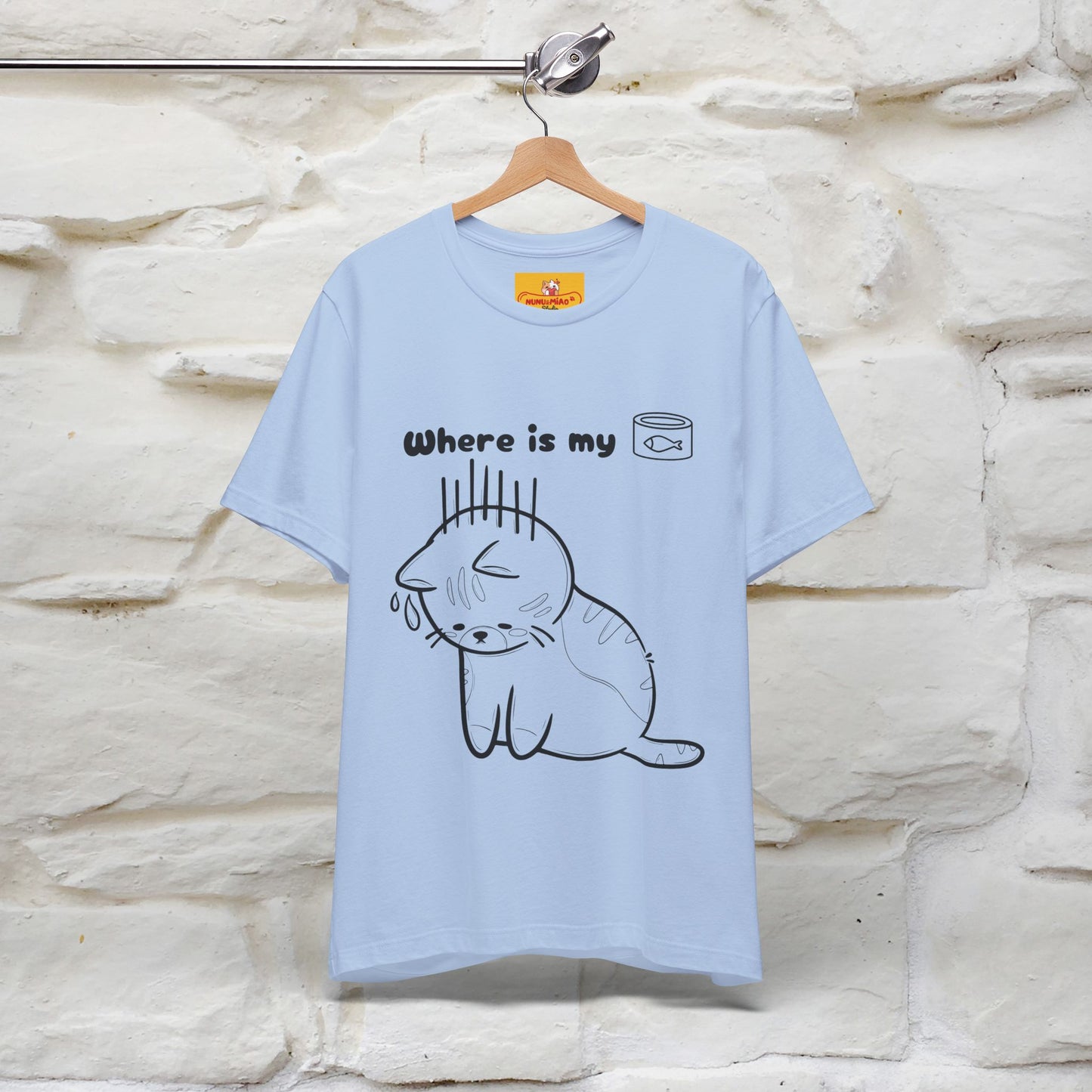 "Where Is My Tuna?" Cat T-Shirt | Nunu&Miao Studio
