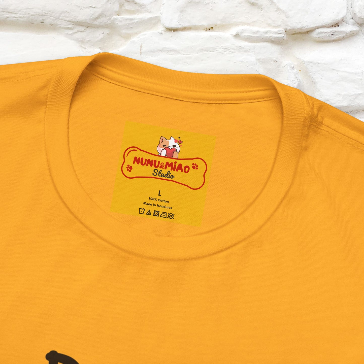 " Dogs Make Me Happy ..."  T-shirt |Nunu&Miao Studio