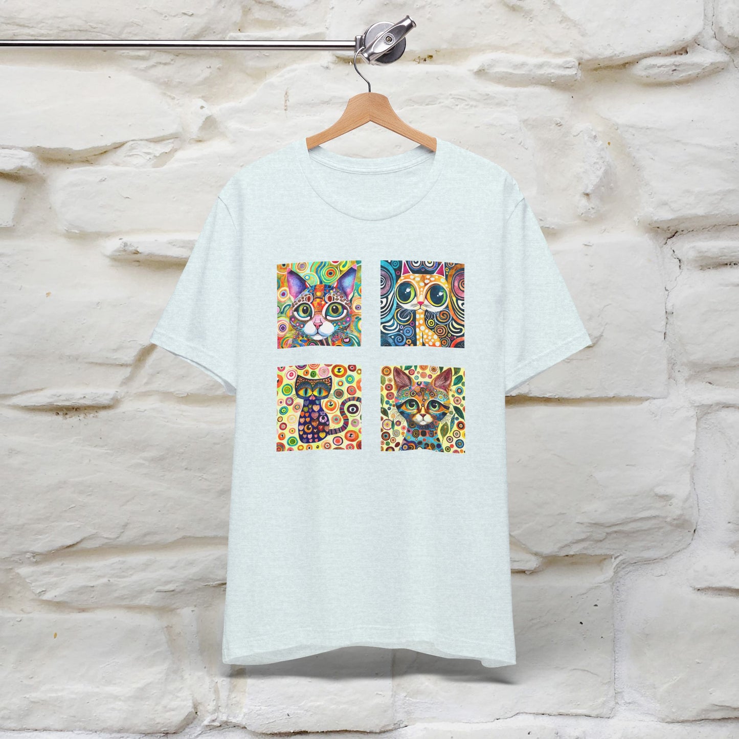 "Mosaic" Cat T-shirt for Men & Women | 100% Cotton* 🐾