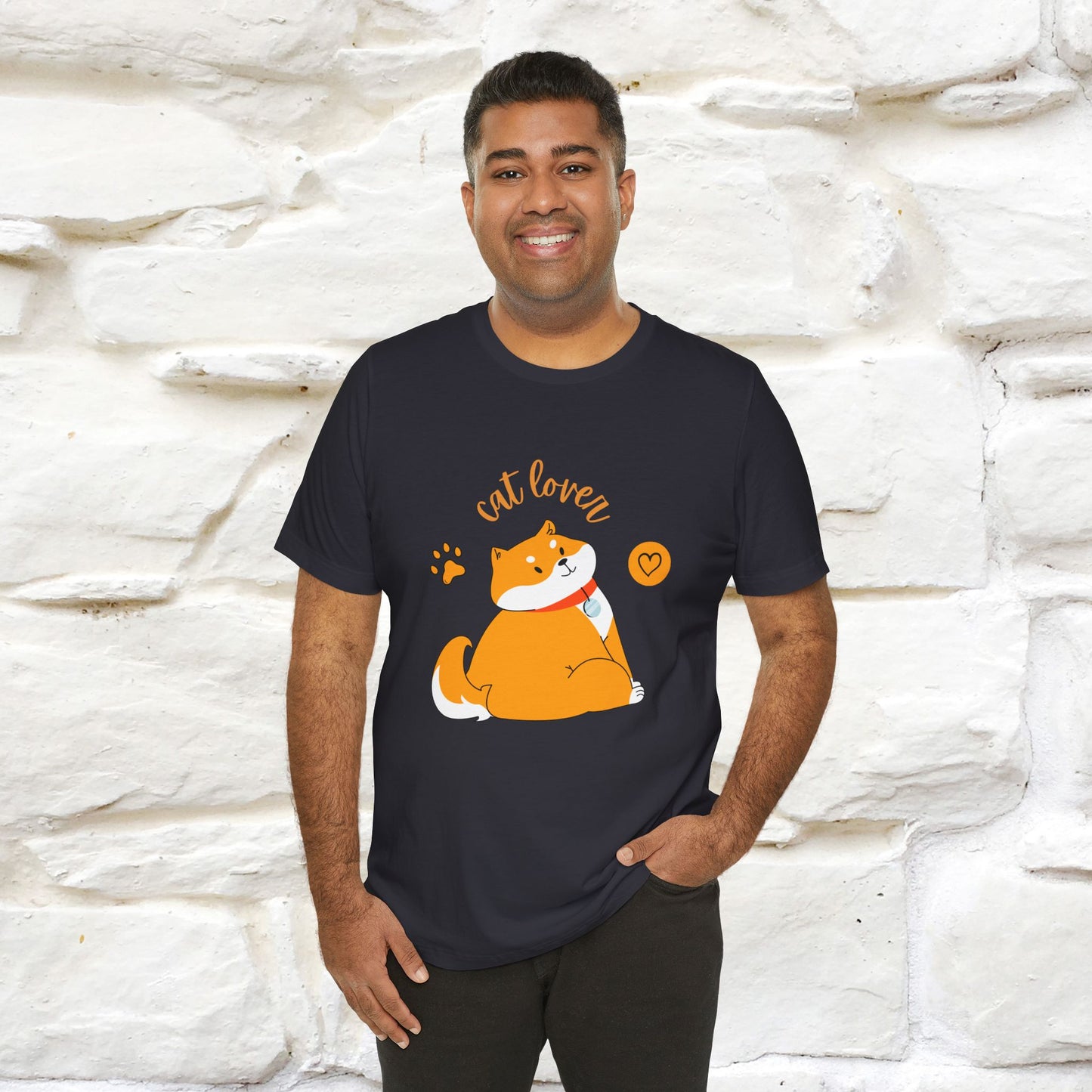 "Cat Lover" T-Shirt for Men & Women | 100% Cotton* | Purrfect Gift for Cat Enthusiasts