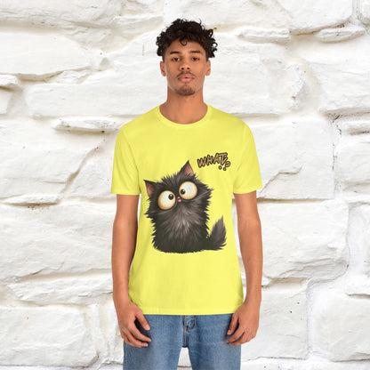 ''What ?'' | Cat T-Shirt  | Nunu&Miao Studio