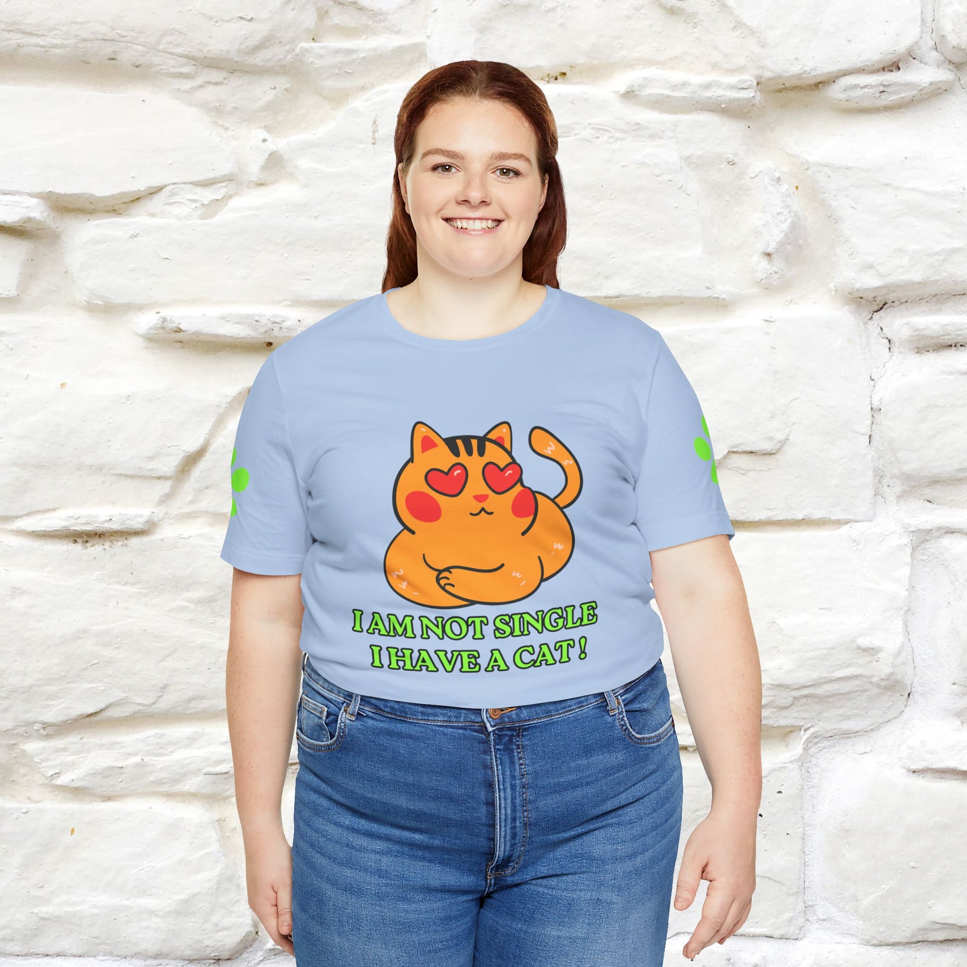 ''I’m Not Single, I Have a Cat'' |Cat Shirt | Nunu&Miao Studio - Nunu&Miao Studio