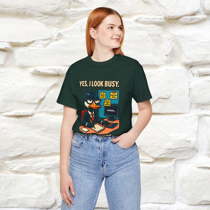 ''Yes, I Look Busy. No I'm Not.''|  Sarcastic Cat T-Shirt | Nunu&Miao Studio