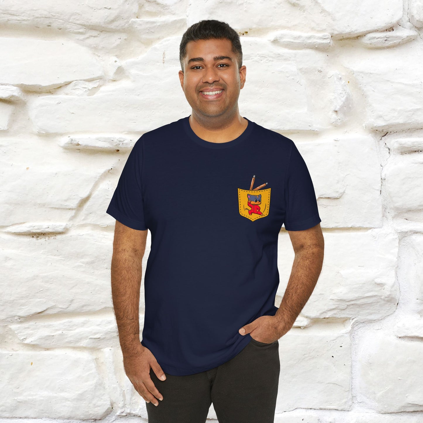 "Be Like Water: Cattitude Master | Cat T-Shirt |Nunu&Miao Studio