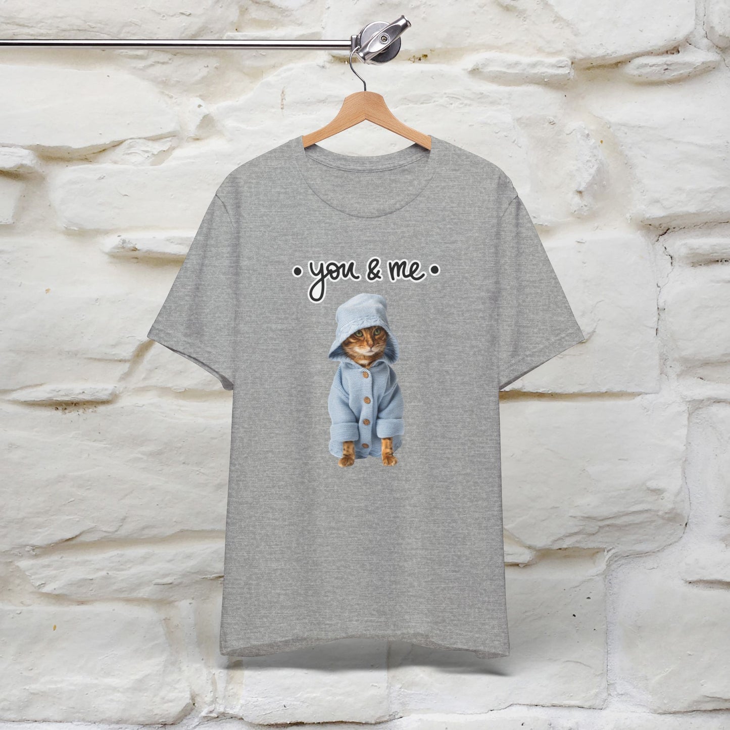 ''You And Me'  Cat T-shirt for Men and Women  100% Cotton*