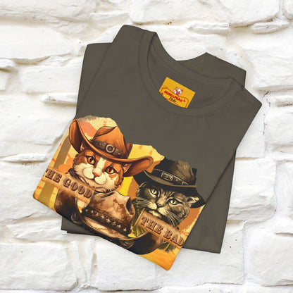 ''The Good, the Bad, and the Meow''| CatT-Shirt | Nunu&Miao Studio