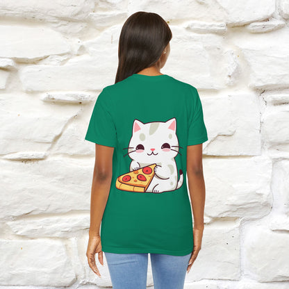 "I Love Pizza"| Cat T-shirt | Nunu&Miao Studio