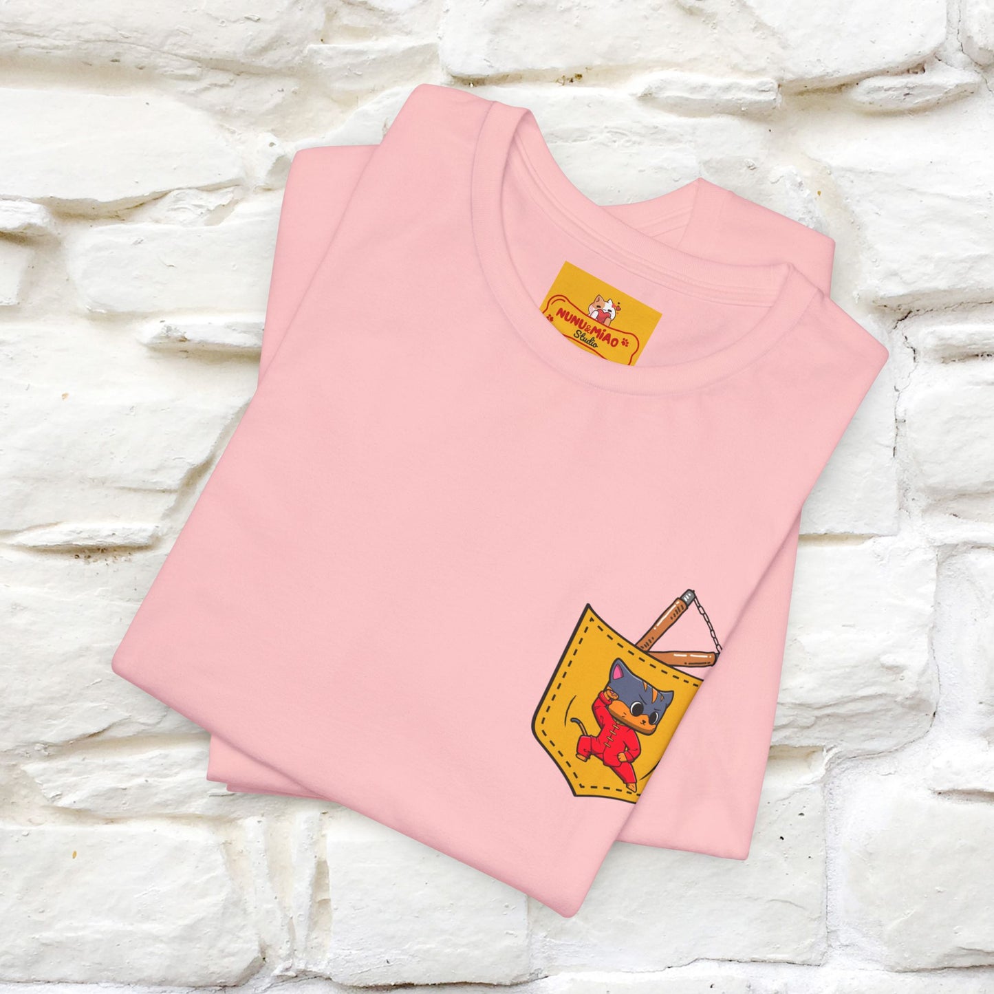 "Be Like Water: Cattitude Master | Cat T-Shirt |Nunu&Miao Studio