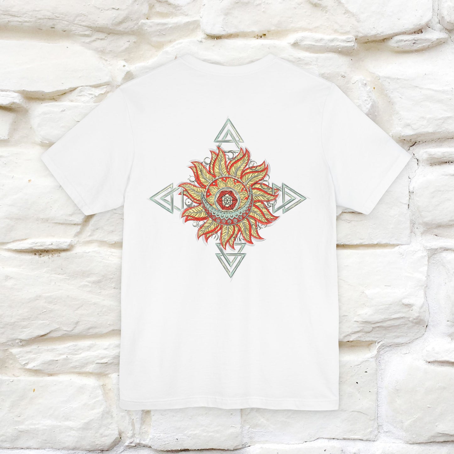 "The Third Eye'' Cat T-Shirt Front and Back Design | Nunu&Miao Studio