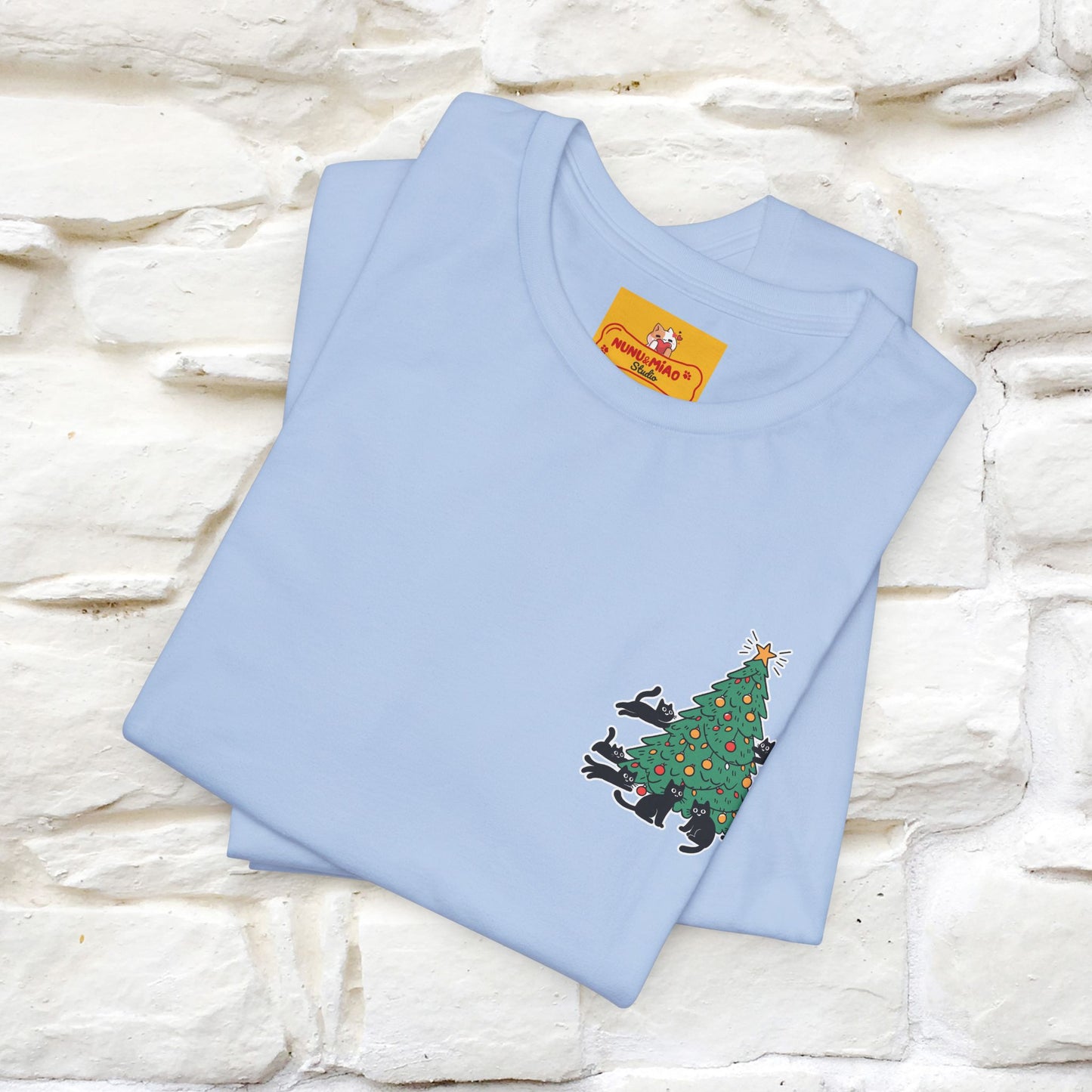 “Cat Christmas Tree” | Cat T-Shirt | Nunu&Miao Studio