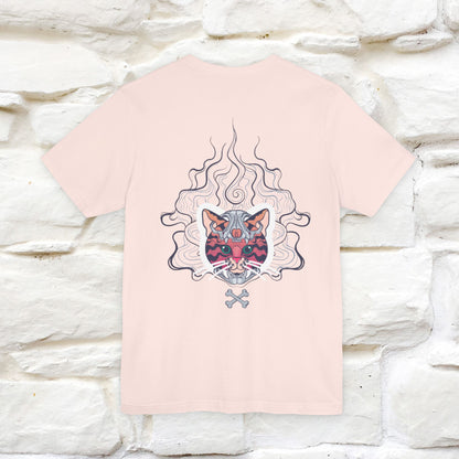 ''Air Fire Cat'' | Cat T-Shirt Front and Back Design | Nunu&Miao Studio