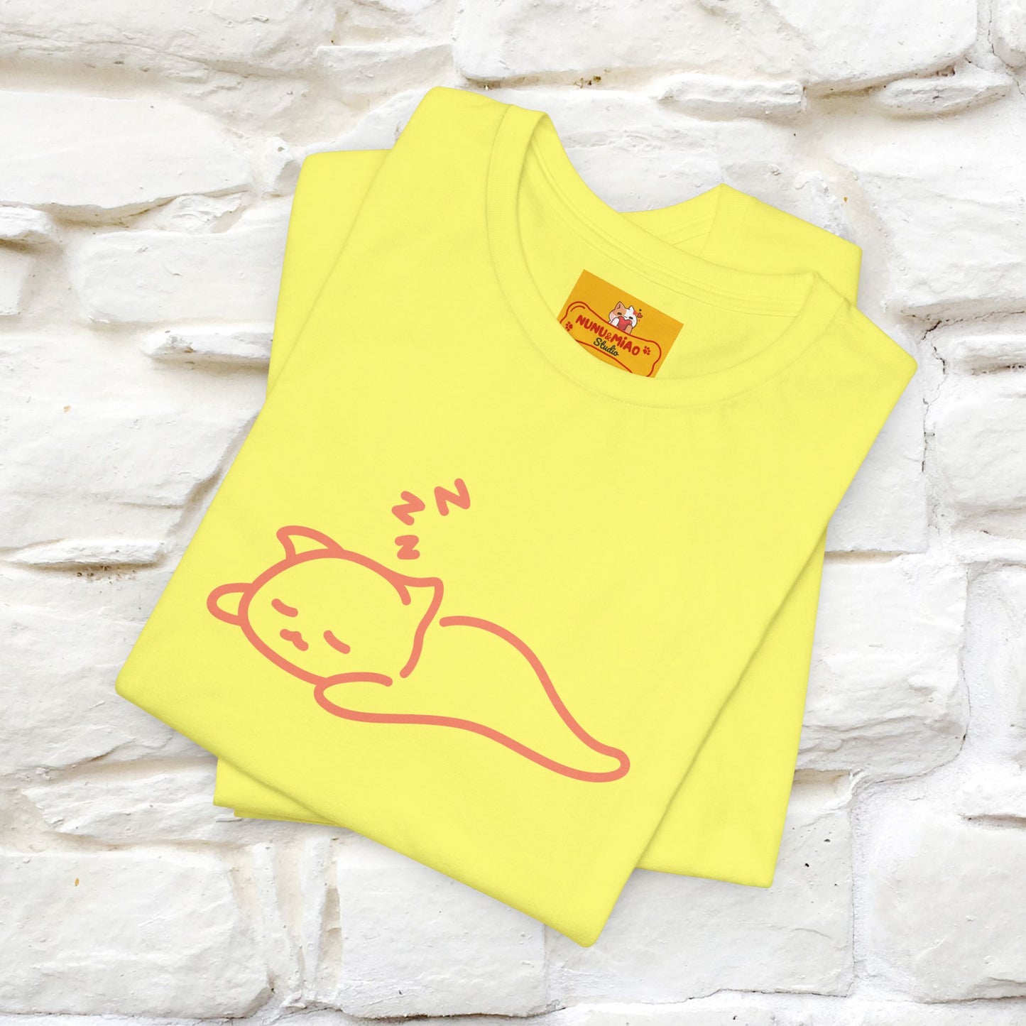 ''You Gotta Keep Going To Keep Growing" Cat T-Shirt| Front & Back Design | Nunu&Miao Studio