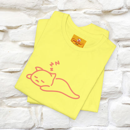 ''You Gotta Keep Going To Keep Growing" Cat T-Shirt| Front & Back Design | Nunu&Miao Studio