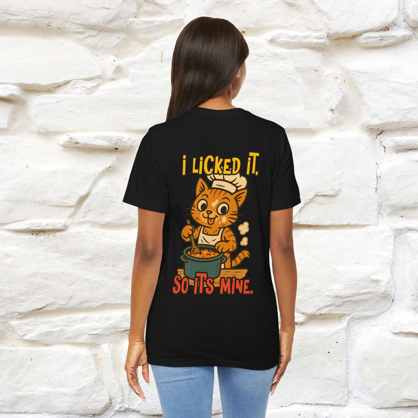 "I Licked It. It's Mine  " |Cat T-Shirt | Nunu&Miao Studio
