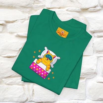 "I Am Sorry I Have Plans With My Bed" |  Cat T-Shirt | Front & Back Design | Nunu&Miao Studio