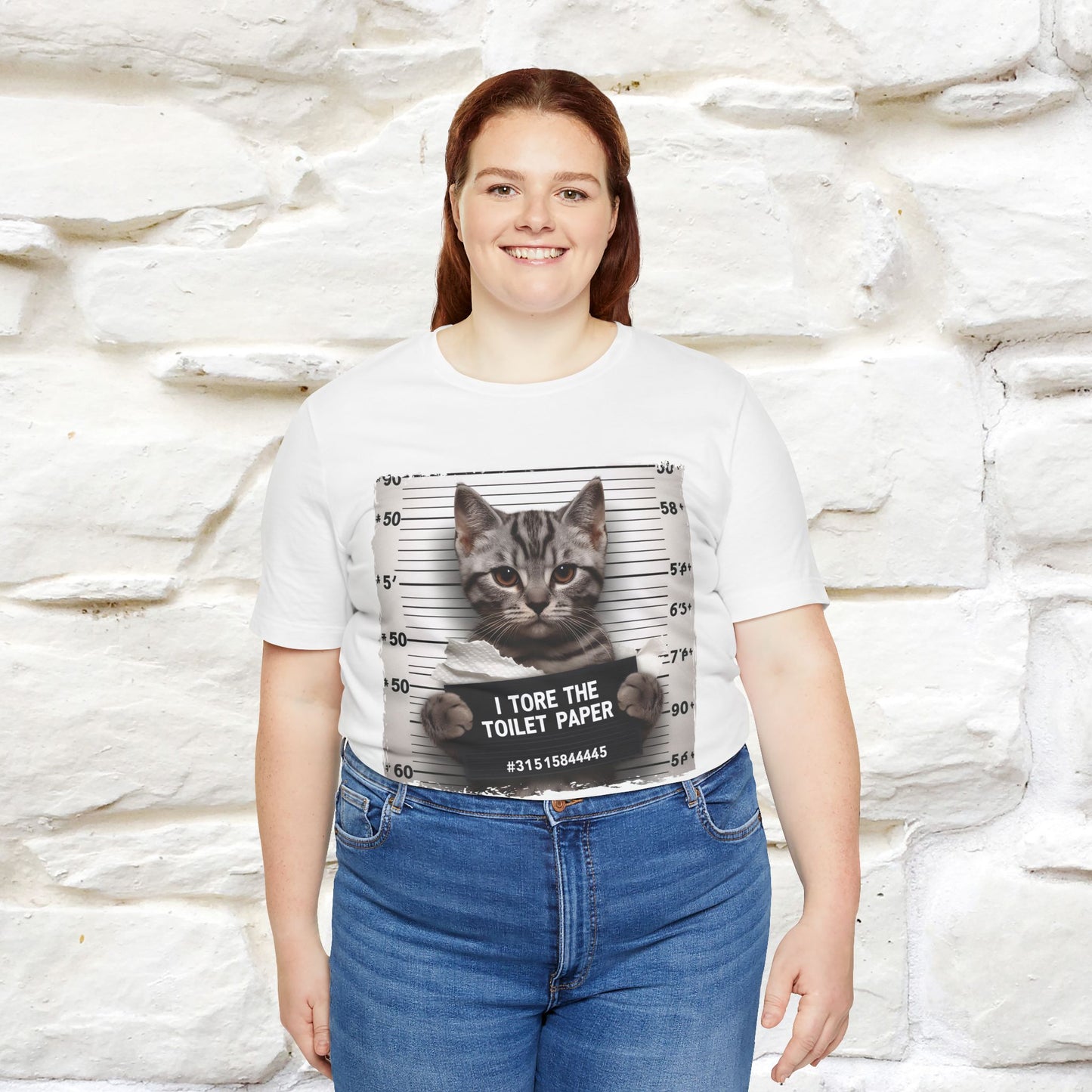 ''I Tore The Toilet Paper'' | Funny Cat T-Shirt | Nunu&Miao Studio