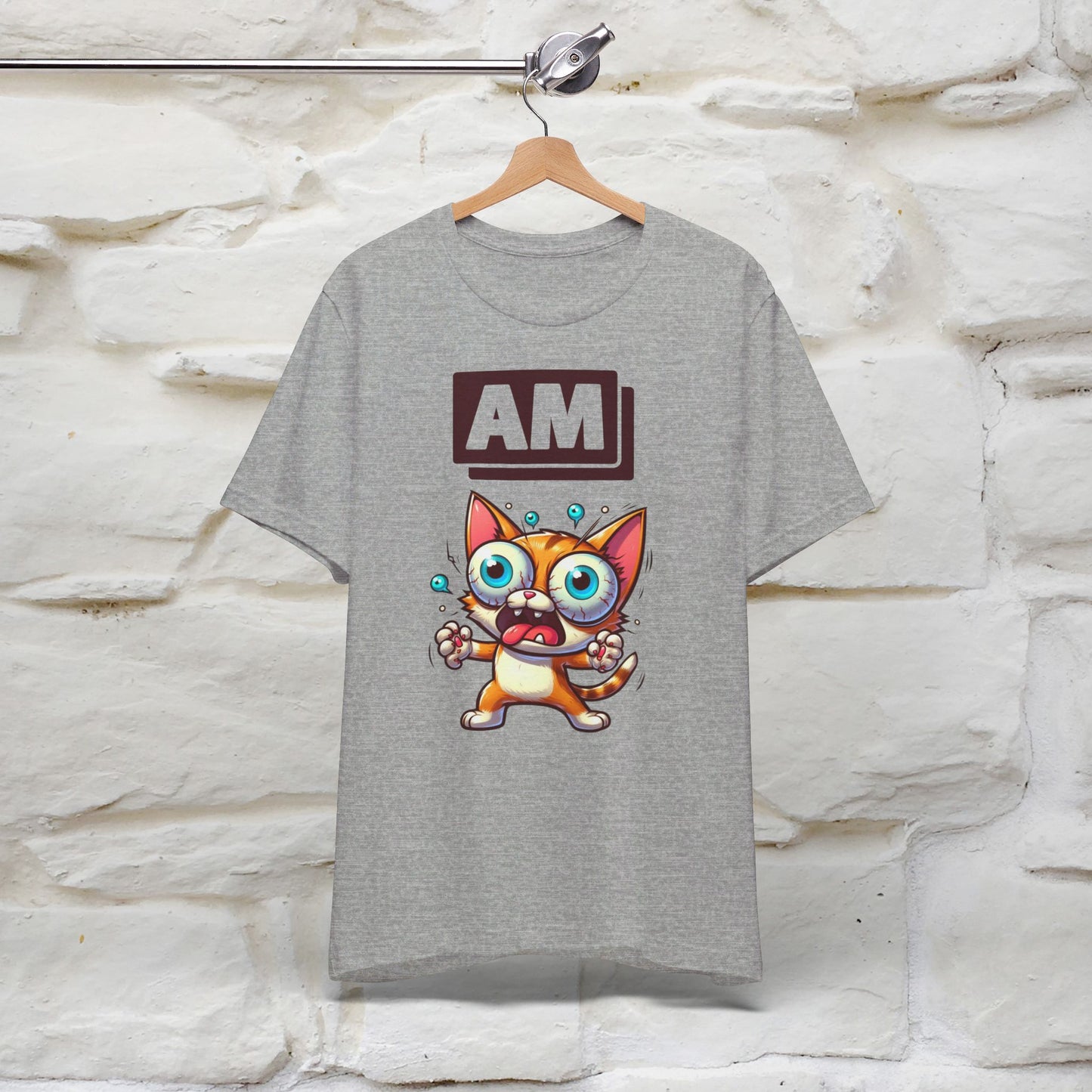 ''I' Am'' T-shirt for Man 100% Cotton* - Nunu&Miao Studio