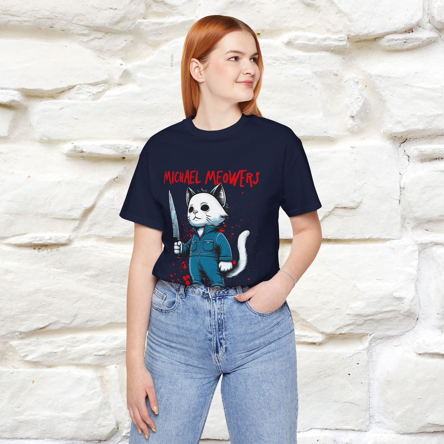 ''Michael Meowers'' Cat T-Shirt |  | Nunu&Miao Studio