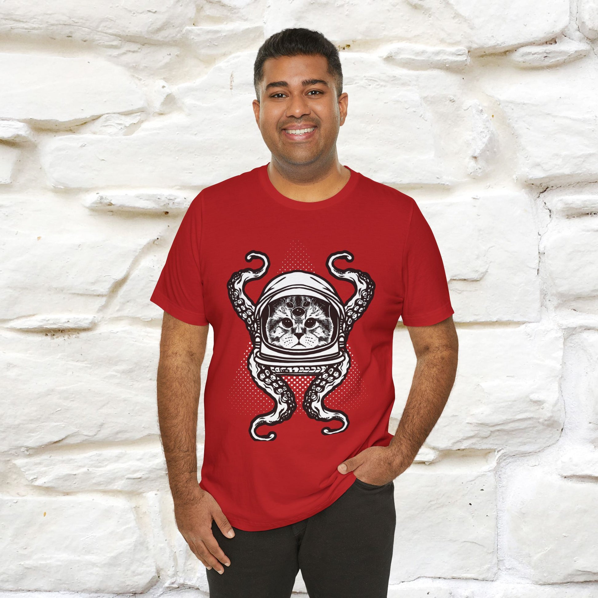 ''OctoCat Fusion'' Cat T-Shirt | Nunu&Miao Studio - Nunu&Miao Studio