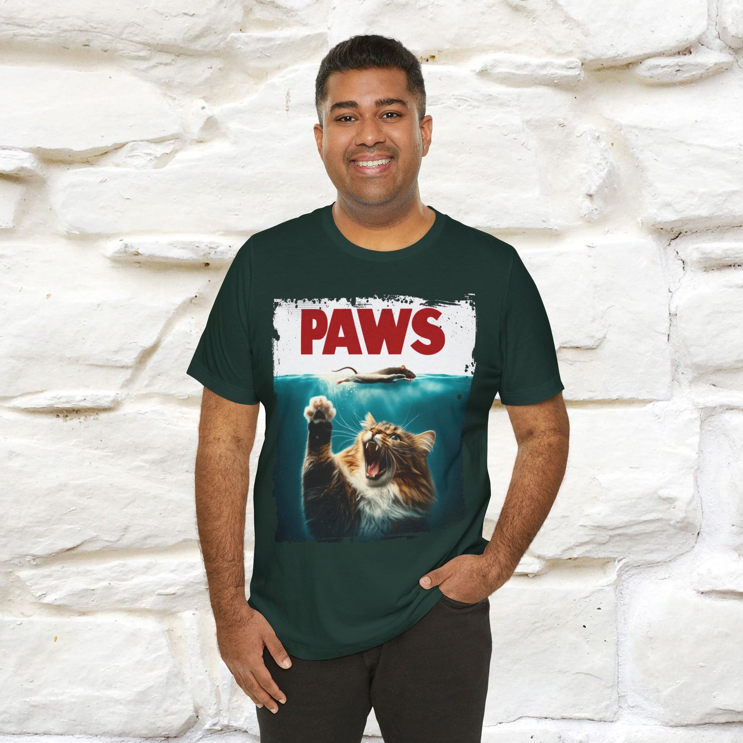 ''Paws'' Cat T-Shirt |  | Nunu&Miao Studio