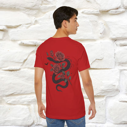 "The Rose and The Snake " Halloween T-shirt |Nunu&Miao Studio