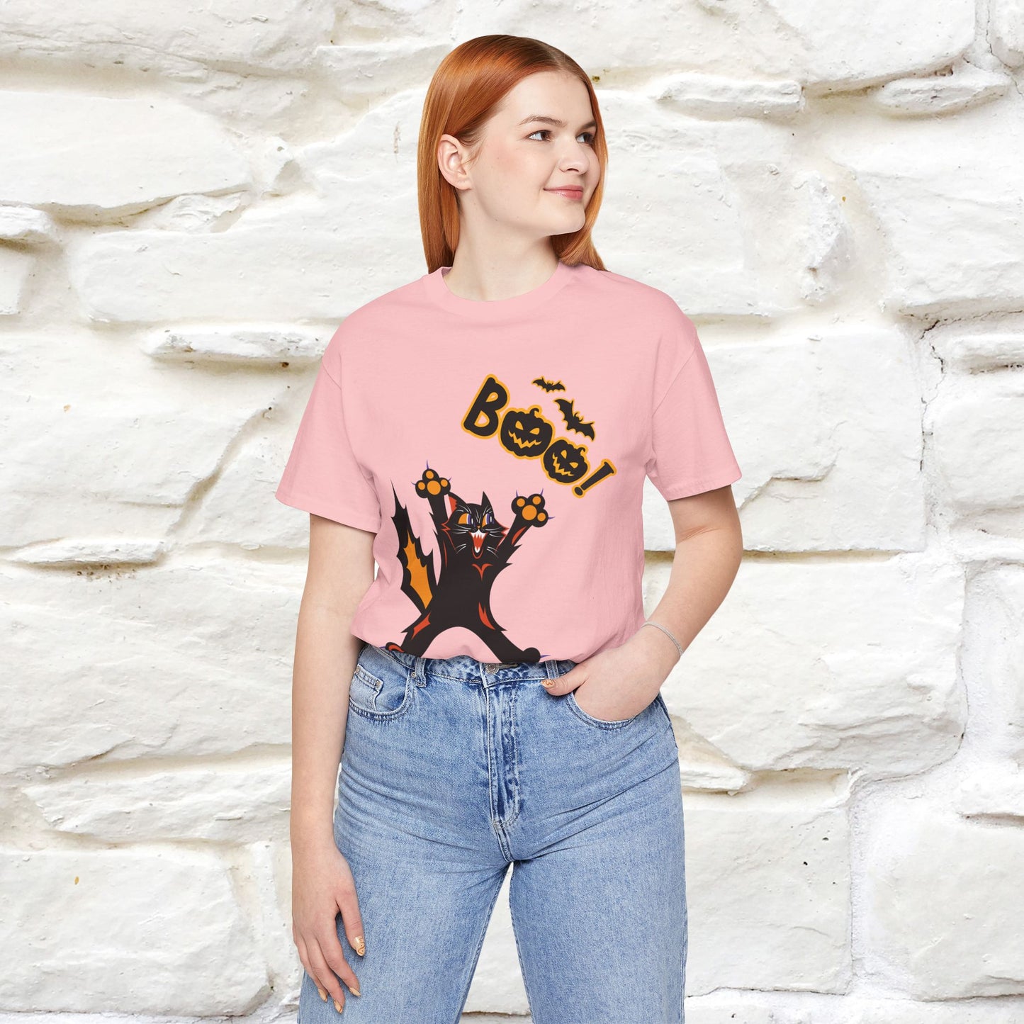 "Boo" Cat  T-shirt |Nunu&Miao Studio